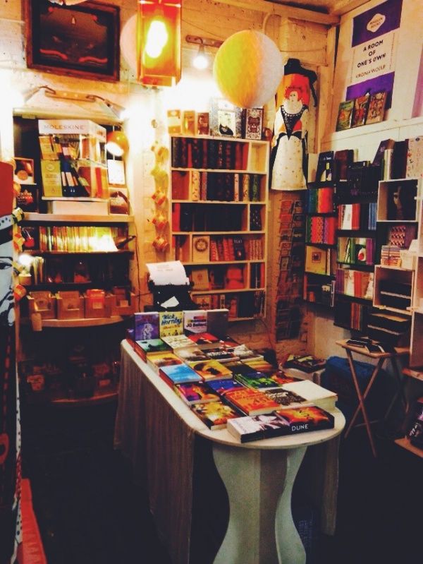Camden Market bookstore!